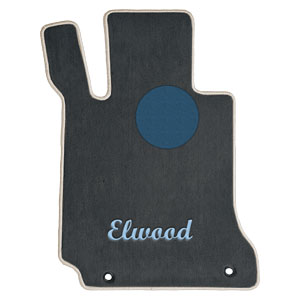 blues brothers custom car mat bluesmobile