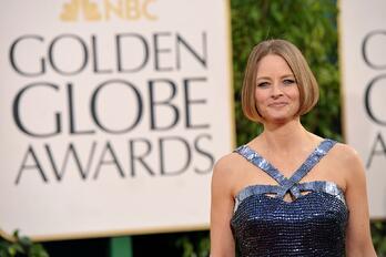 Jodie Foster at the 2013 Golden Globes
