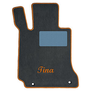 Tina Fey at Golden Globes Custom Car Mat
