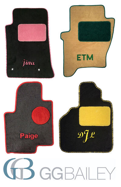 Personalized Car Mats