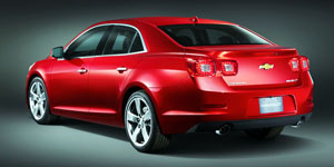2016 chevrolet malibu rear