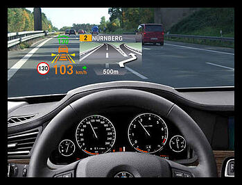 AR dashboard