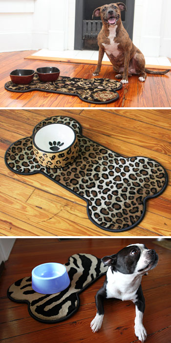 bone dog pet mats