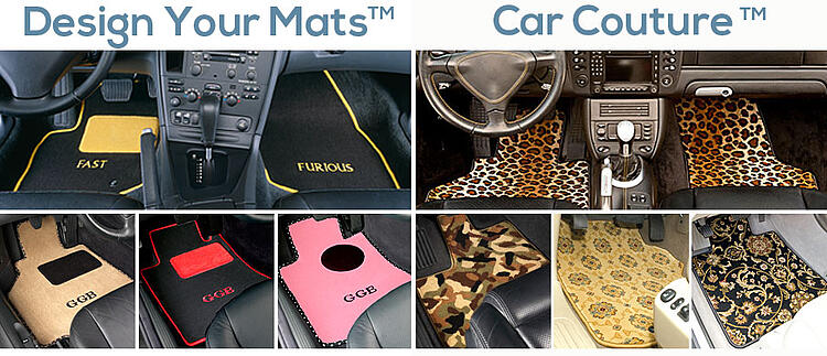 Custom designed floor mats 