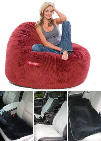 sheepskin products seat