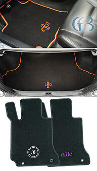Monogrammed Car Mats