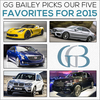 top five cars for 2015