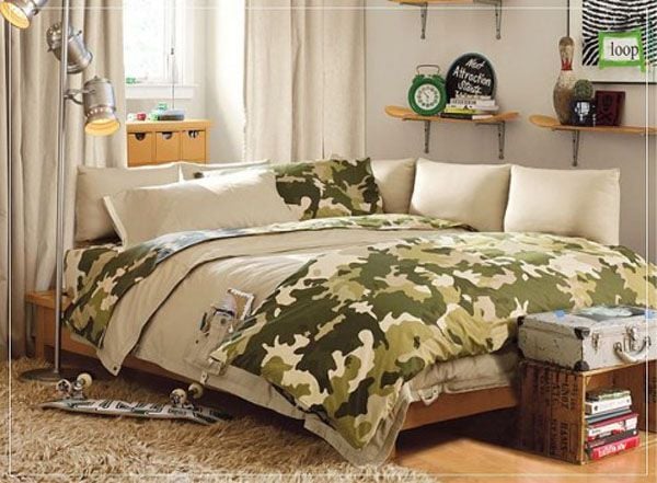Camo Bedding for Teen Bedroom