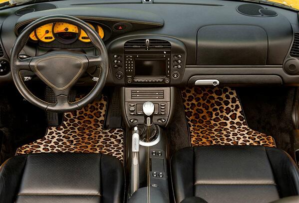 GG Bailey Leopard Car Mat