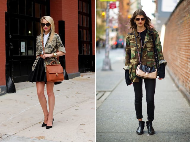 Camo Jacket for Women Two Different Ways