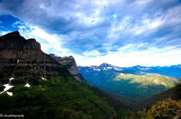 Going to the Sun Road at Glacier National Park
