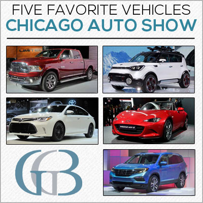 Chicago Auto Show Vehicles