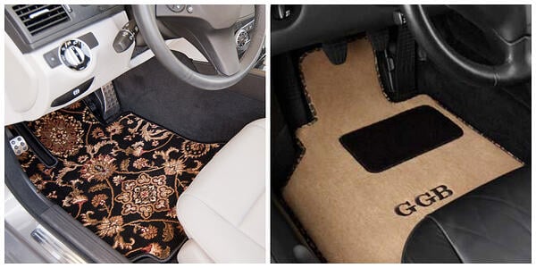 create your own car mats using GG Bailey's Design Your Mats program