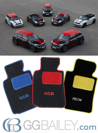 Mini floor mats