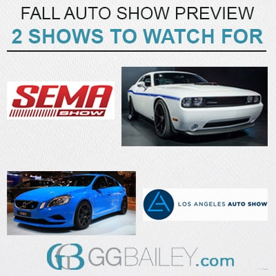 Fall Auto Shows