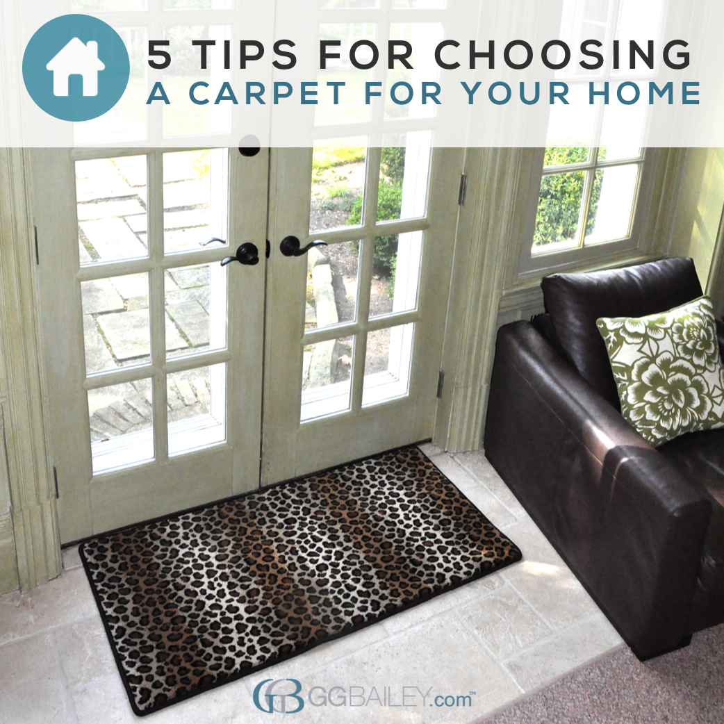 5 Tips for Choosing a Carpet for Your Home