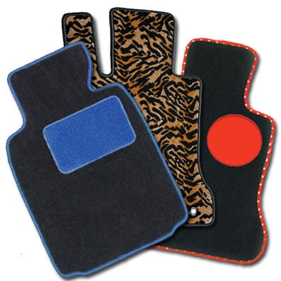 Custom floor mats tiger