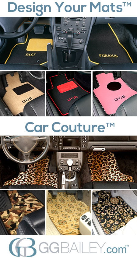 custom fit personalized car floor mats