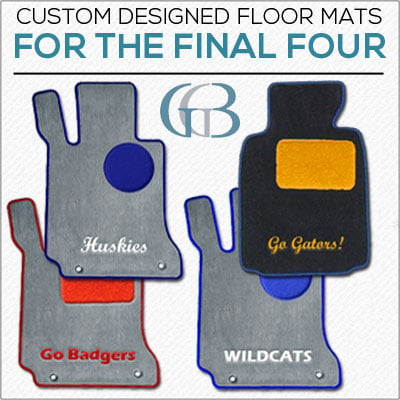 NCAA final four floor mats