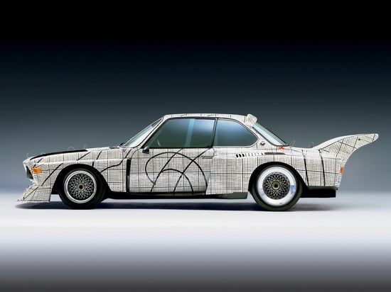 photo: Frank Stella BMW 3.0 CSL 1976 Art Car 