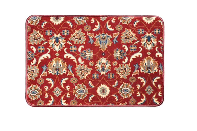 Red Oriental Home Floor Mat