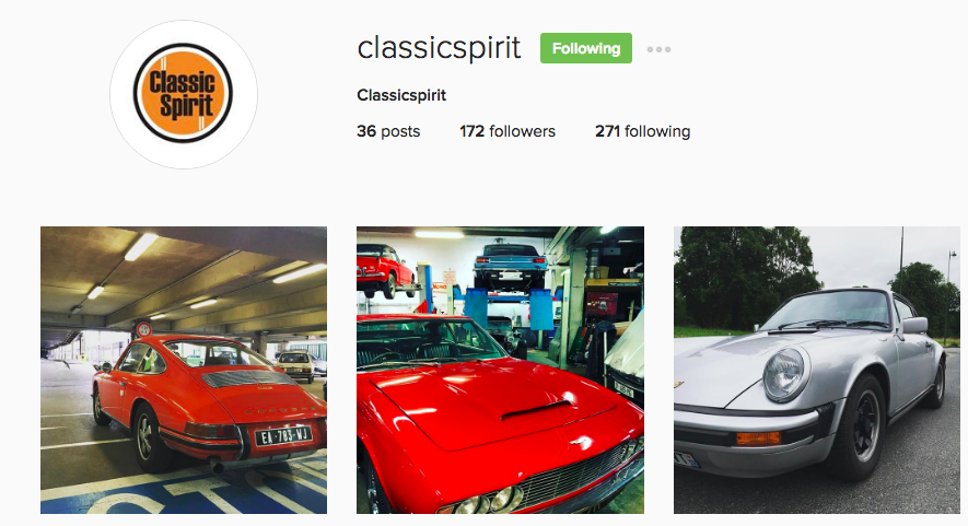 Classicspirit Instagram