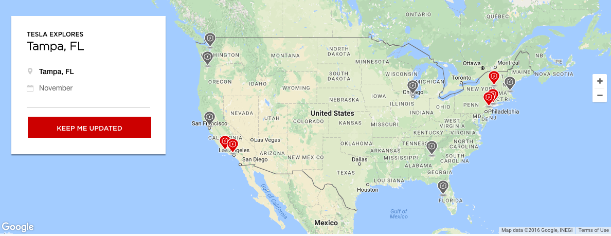 TESLA Launches TESLA Explores across North America