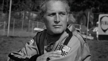 Paul Newman in Racemark International Racing Suit